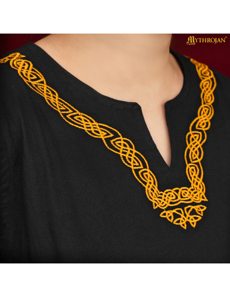 Túnica vikinga en algodón manga larga...