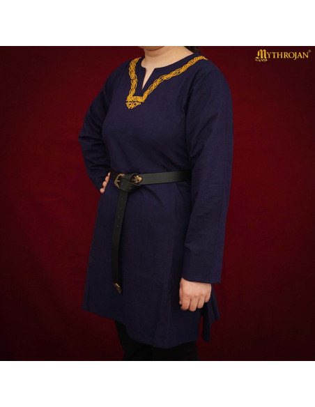 Túnica vikinga en algodón manga larga...