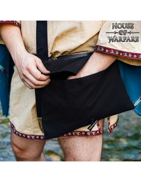 Bolso medieval en algodón cierre de...