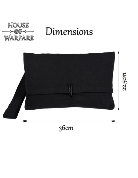 Bolso medieval en algodón cierre de...