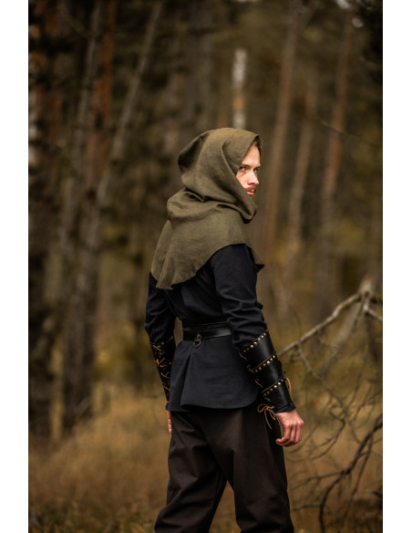 Gugel medieval en lino modelo mannix,...