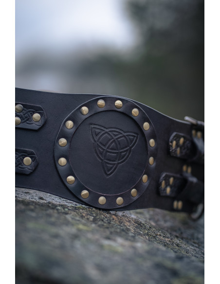 Middeleeuwse Keltische riem van leer,...