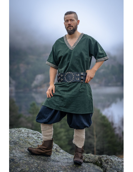 Medieval keltisk læderbælte model...