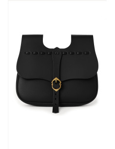 Mittelalterliche Bauchtasche aus Leder im... 2