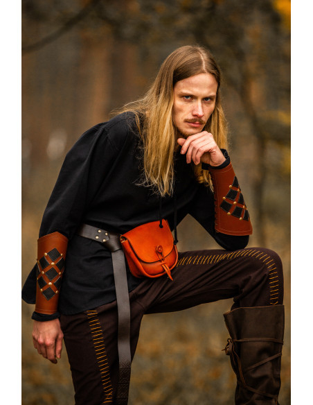 Medieval læderpose model Tilo, farve...