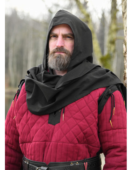 Bufanda medieval con capucha en...