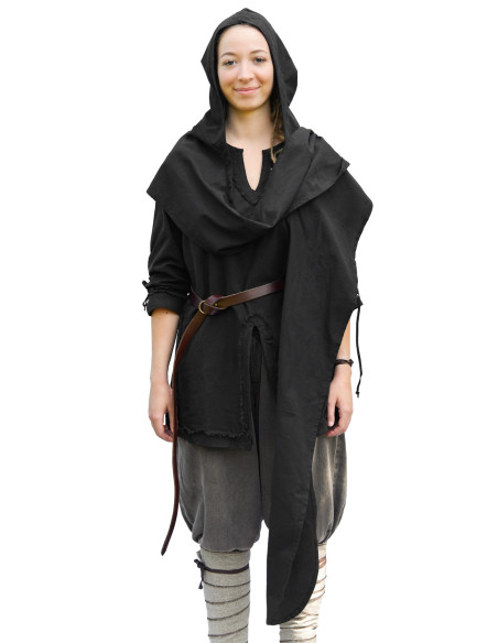 Bufanda medieval con capucha en...