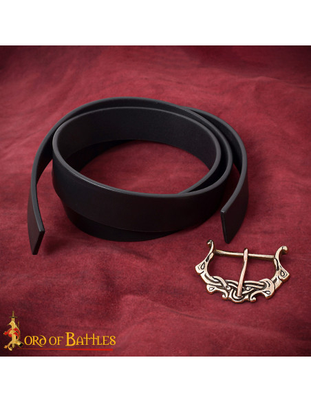 Nordisk bronzespænde med antik finish