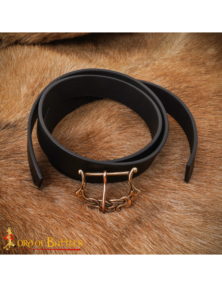 Nordisk bronzespænde med antik finish