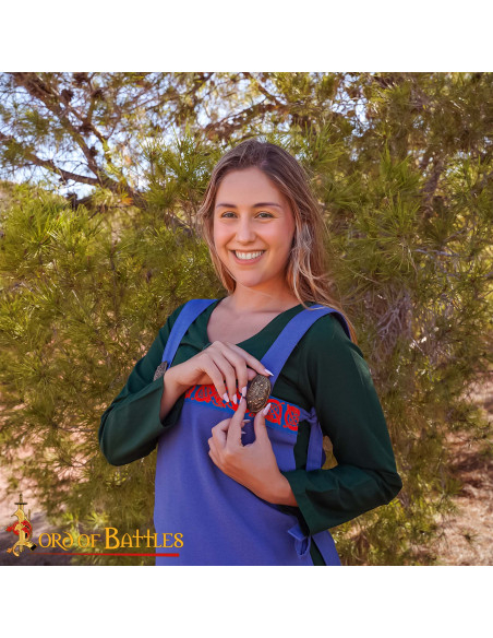 Broche medieval vikingo tortuga en... Broche medieval vikingo tortuga en...