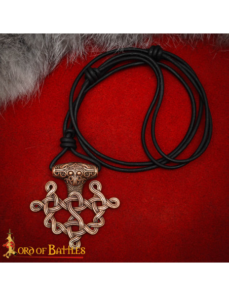 Colgante vikingo S. IX en bronce,...