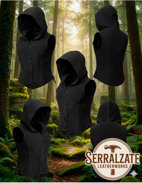 Chaleco sombra medieval para mujer en...