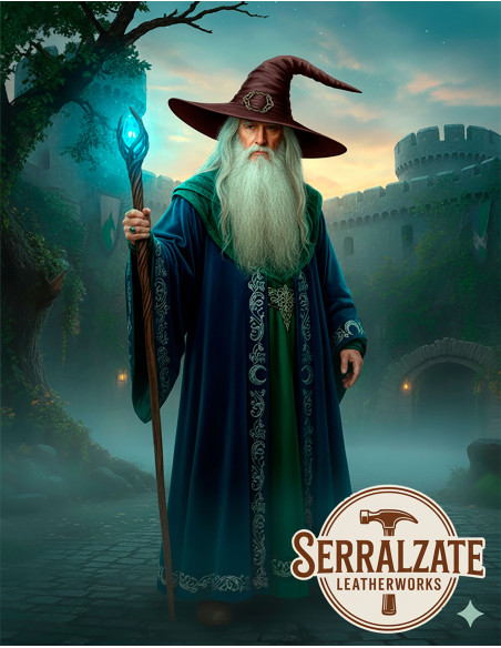 Ledermütze des Magiers des...