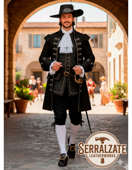 Medievaler Lederschurz Deluxe Modell...