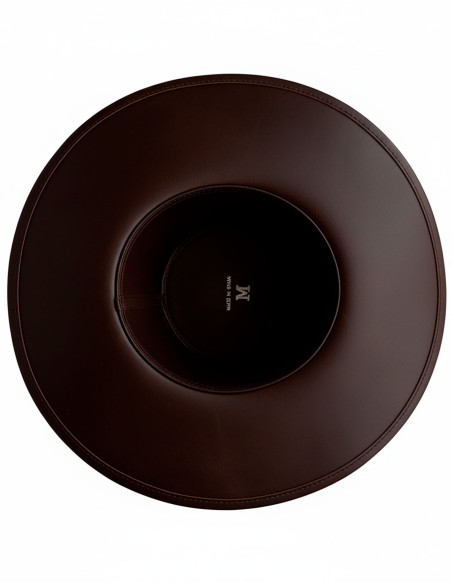 Uofficielt Van Helsing-hat i læder, brun