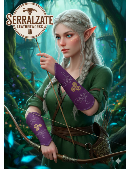 Veters voor keeper van suède leer in...