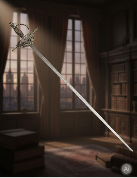 Spaans zwaard zeventiende eeuw (106 cm.)