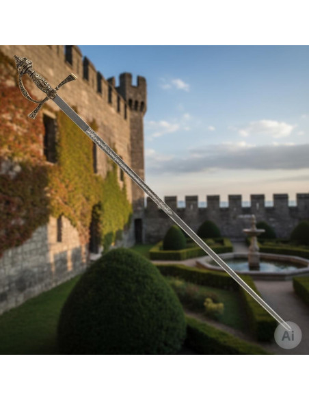 italiensk sværd, s. XVI (103 cm.)