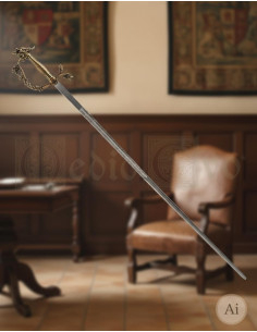Espada Italiana dragón, s. XVI