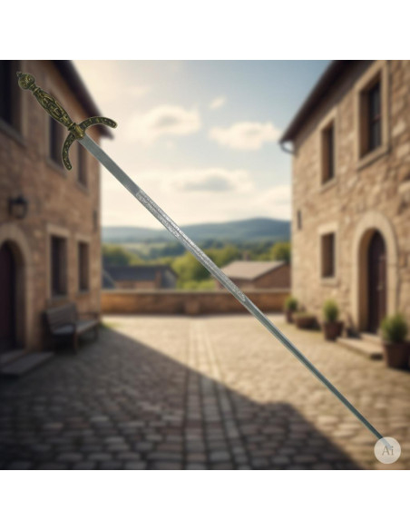 italiensk sværd, s. XVII (106 cm.)