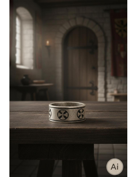 Templar kors ring