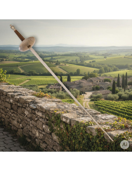 Fransk florett, rustik