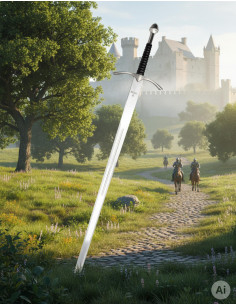 Glamdring tovenaar fantastisch zwaard, 119 cm.