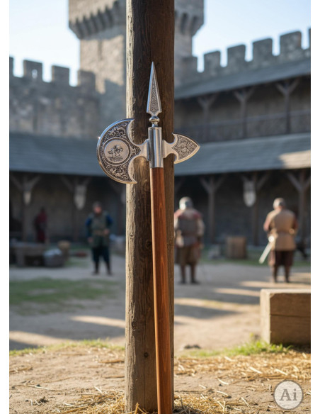 Mittelalterliche Axt, 60 cm.