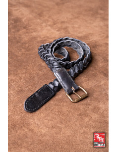 Cinturón medieval trenzado en cuero modelo Squire, color...