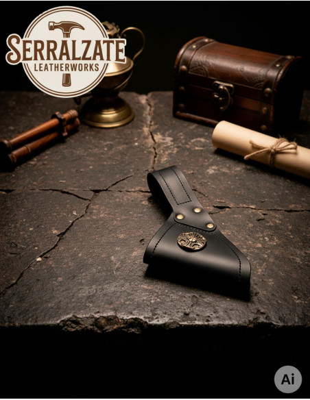 Mittelalterlicher Ledergürtel zum...