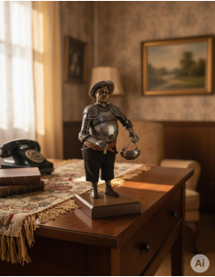 Figur Sancho Panza, rustikal 2