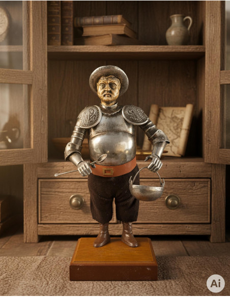 Figura Sancho Panza, rústico