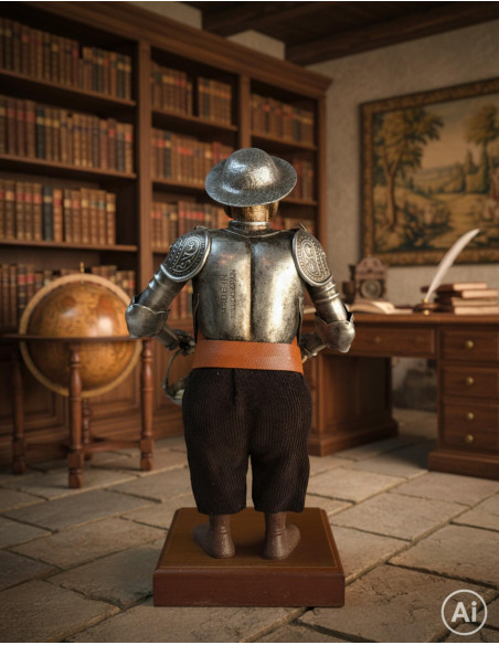 Beeld Sancho Panza, rustiek