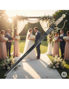 Espada Colada für Hochzeiten (ohne eingravierten...