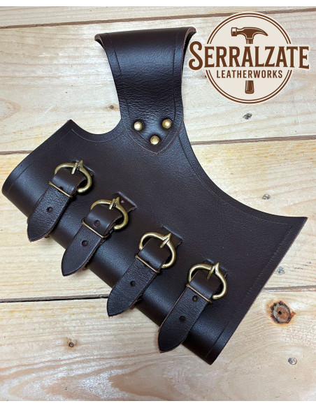 Tahalí medieval Jacob, marrón oscuro