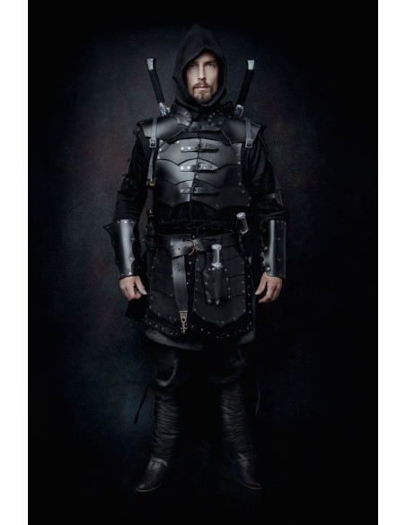 Medievale læderarmbånd model Rasmus,...