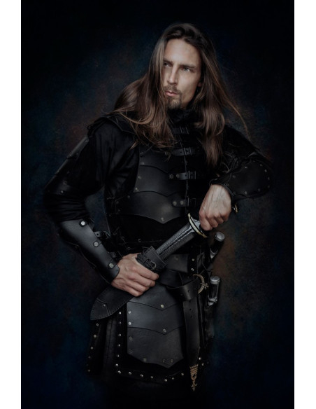 Medievale læderarmbånd model Rasmus,...