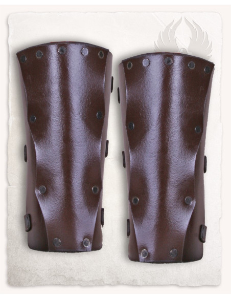 Medieval læderarmbånd i Rasmus-model,...