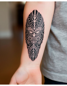 Tijdelijke Polynesische Tatoeage (Maori en Samoaan) 2