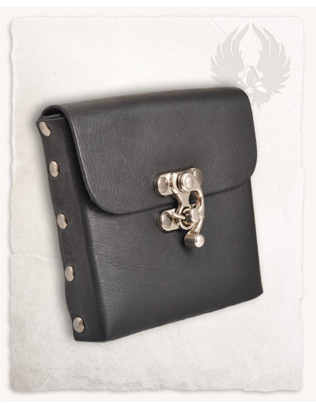 Mittelalterliche Ledertasche im...