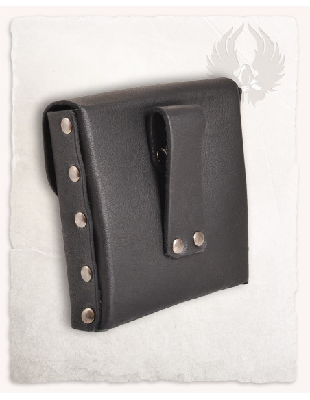 Bolso medieval en cuero modelo Gero,...