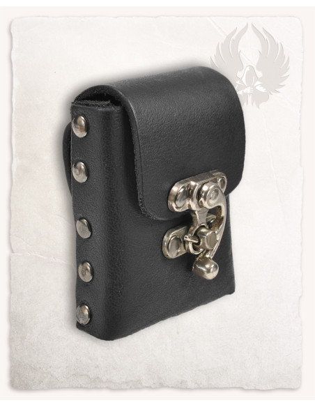 Bolso medieval en cuero modelo Gero,...