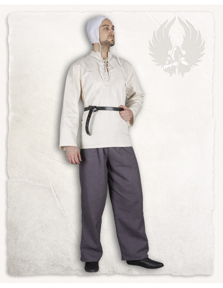 Middeleeuws fijne leren riem model...