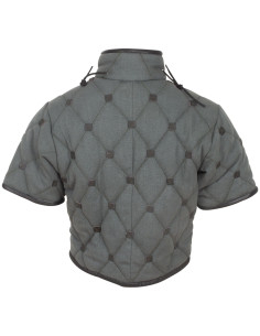 Middeleeuws gambeson van katoen, model Kovira, groen 2