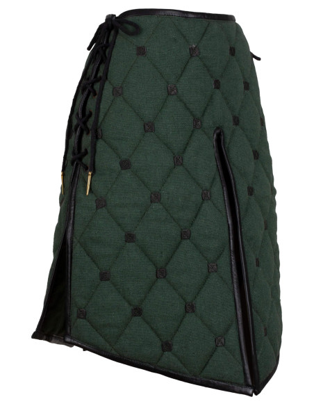Falda medieval gambesón algodón...