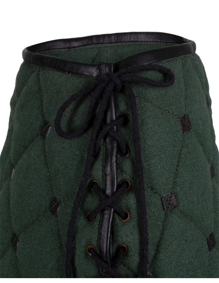 Falda medieval gambesón algodón...