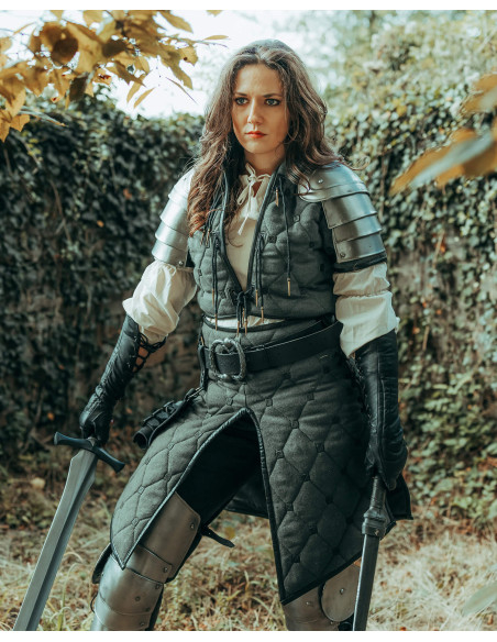 Mittelalterlicher Rock Gambeson aus...