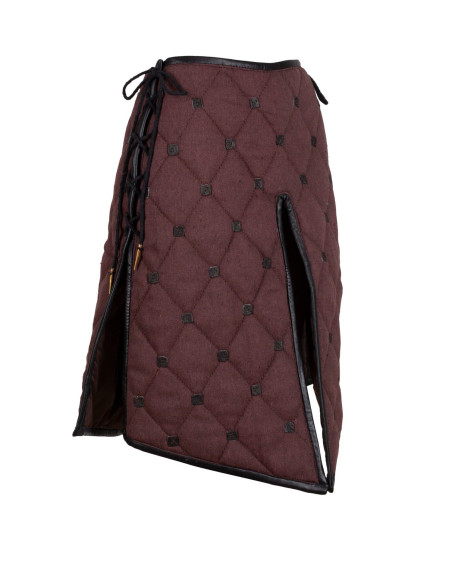 Falda medieval gambesón algodón...
