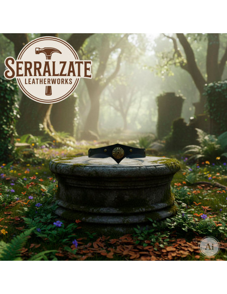 Celtic Tiara Storm i sort læder