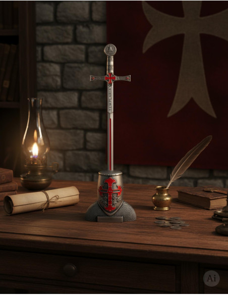 Pak støtte åb-kort og Templarkasket